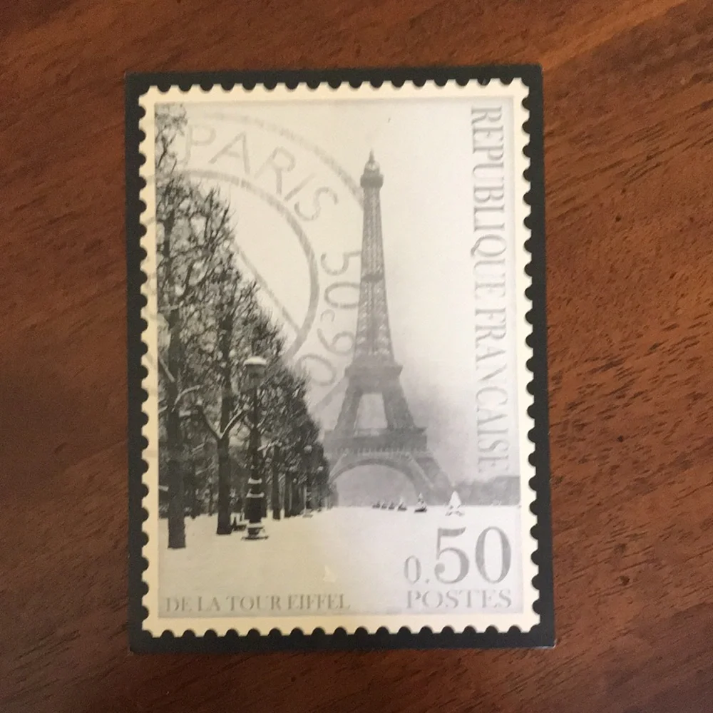 IKEA Vintage Collection Black & White Sepia Travel Stamps Prints